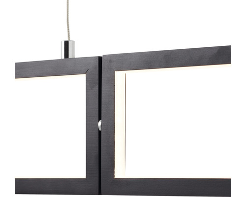 LED závěsné svítidlo s obdélníkovým designem