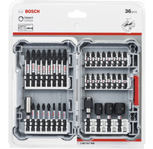 Sada bitů pro příklepové vrtačky Bosch s 36 díly v kufříku