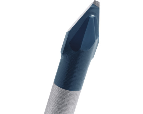 Detail skleněného vrtáku