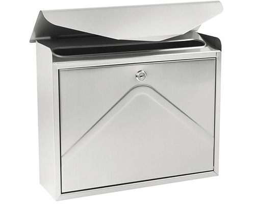 Kovová poštovní schránka se zámkem a klapkou