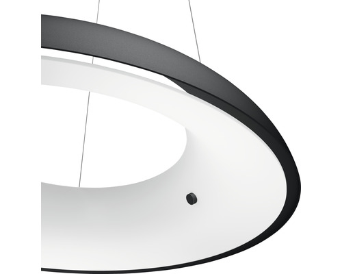 Detail kulatého závěsného svítidla