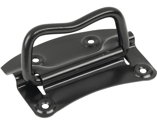 Kovová rukojeť kufru s upevňovacími otvory