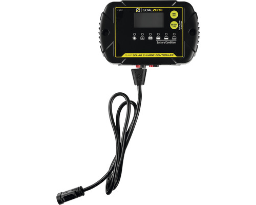 Solární regulátor nabíjení Goal Zero s kabelem a indikátorem stavu baterie