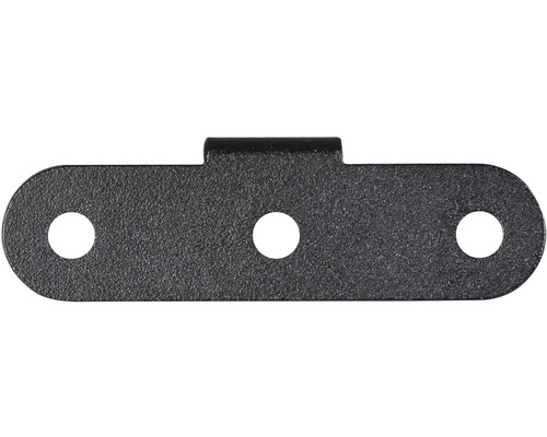 Kovová spojka se třemi otvory pro upevnění