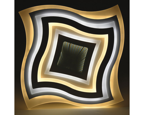 Dekorativní LED nástěnné svítidlo se zrcadlovým efektem