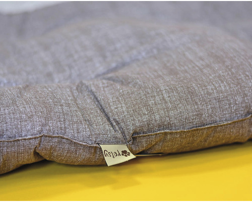 Šedá psí podložka s logem Petsy