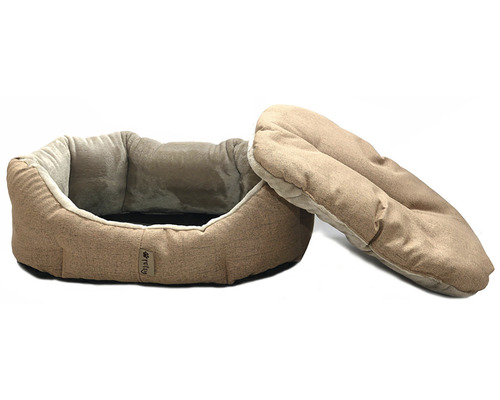 Pelíšek pro psy s vyjímatelným polštářem