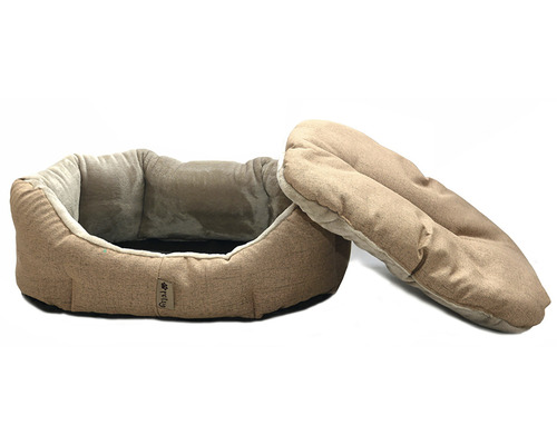 Pelíšek pro psy s vyjímatelným polštářem