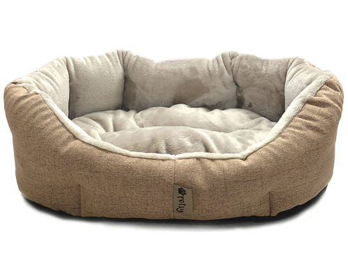 Pelíšek pro domácí mazlíčky z tkaniny s měkkou podšívkou