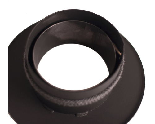 Ocelová rozeta pro kouřovody