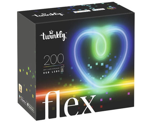Balení světelného řetězu Twinkly Flex s 200 RGB LED