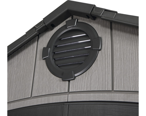 Detail zahradní ventilace s lamelami