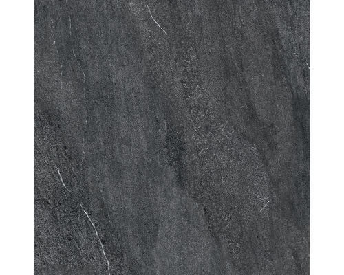 Tmavě šedá dlažba s mramorováním