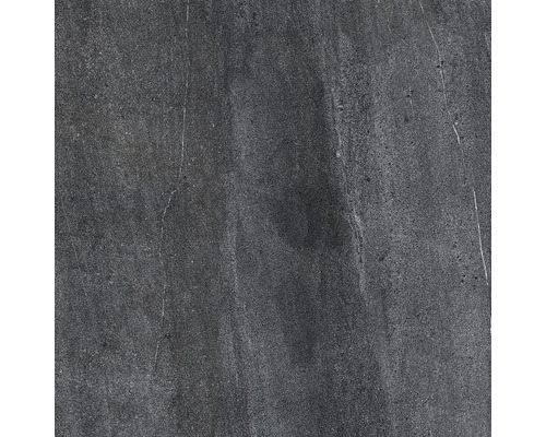 Tmavě šedá kameninová dlaždice s matným povrchem