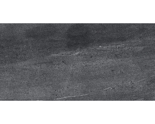 Tmavá podlahová dlaždice se vzhledem kamene