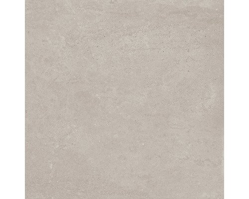 Šedá keramická dlaždice s matným povrchem.