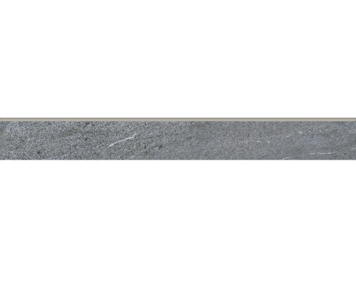 Šedá podlahová dlaždice s kamenným dekorem