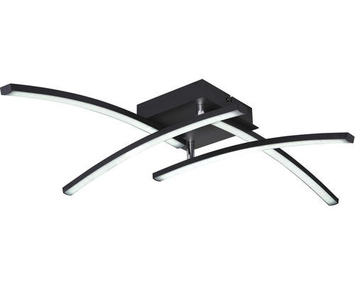 Stropní svítidlo s LED žárovkami a zakřiveným designem