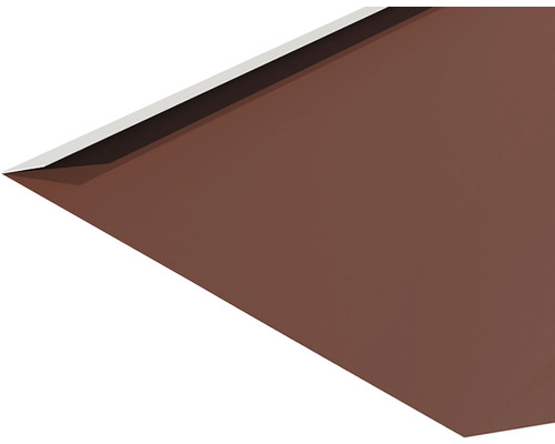 Detail hnědého okapu