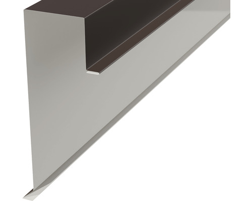 Střešní okrajový profil z kovu