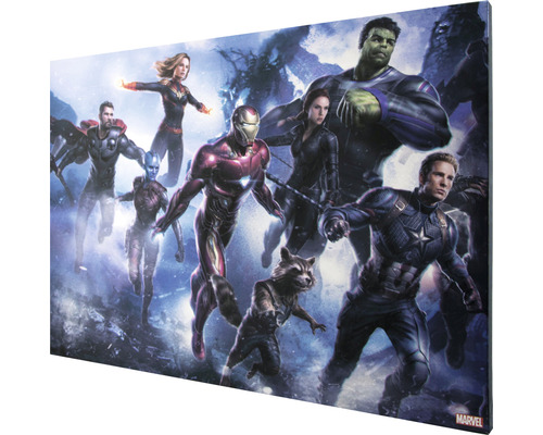 Plátno Avengers s různými postavami