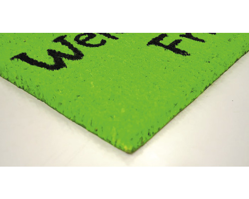 Kokosová rohožka s nápisem