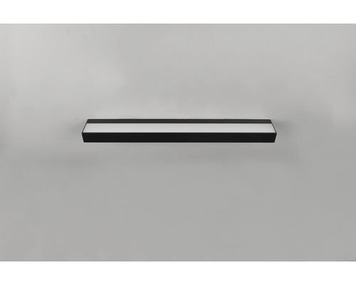 Černé LED nástěnné svítidlo