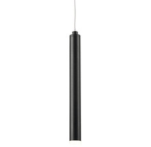 LED lustr TUBULAR 11x2,5 W 11x220 lm 3000 K černý stmívatelný