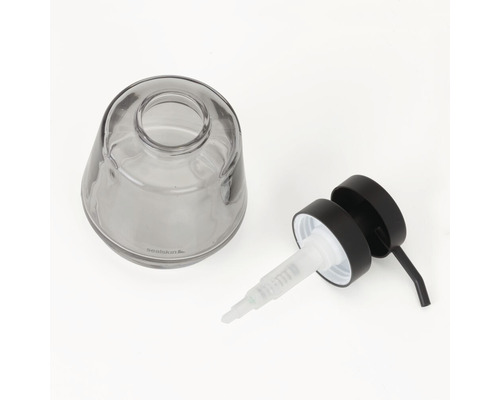 Skleněný dávkovač mýdla s pumpičkou