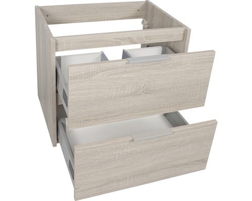 Skříňka pod umyvadlo se dvěma zásuvkami