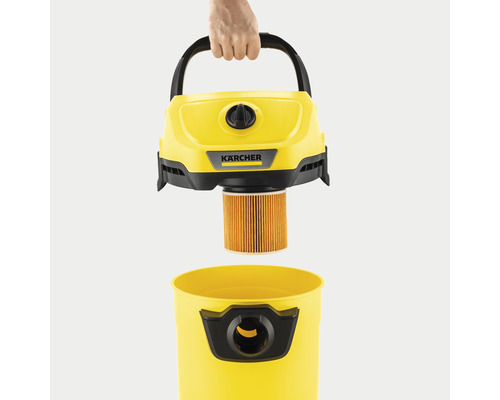 Víceúčelový vysavač Kärcher s filtrem a nádobou drženou rukou