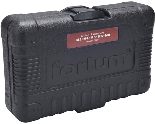 Fortum kufřík na nářadí pro šrouby M3 až M8