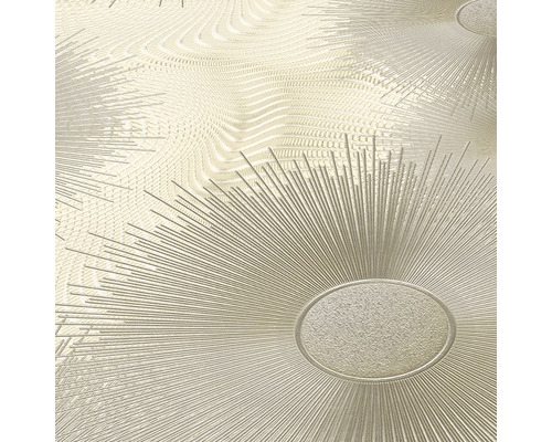 Tapeta s abstraktním vzorem linek a kruhů