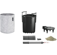 Sada truhlíků s plstěným květináčem, vložkou a příslušenstvím