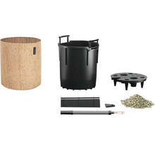 Kompletní sada květináčů s korkovým vzhledem