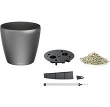 Lechuza Classico Premium 21 kompletní sada s květináčem, vložkou, substrátem a ukazatelem hladiny vody