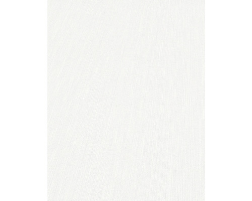 Bílá vinylová tapeta s textilní strukturou