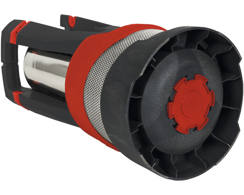 Detailní pohled na ohřívač s rukojetí a kovovým prvkem