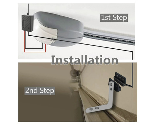 Návod k instalaci pohonu garážových vrat ve dvou krocích