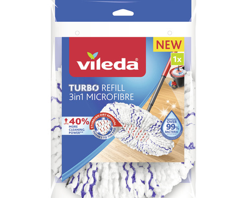 Náhradní hlavice Vileda Turbo 3v1 z mikrovlákna