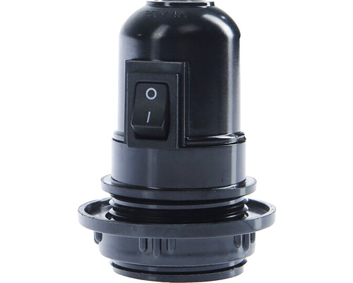 Objímka žárovky s vypínačem