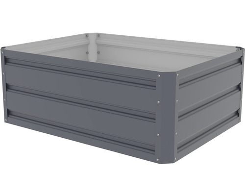 Kovový vyvýšený záhon