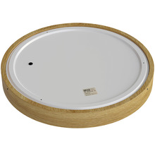 Stropní svítidlo APLEDO s dřevěným rámem