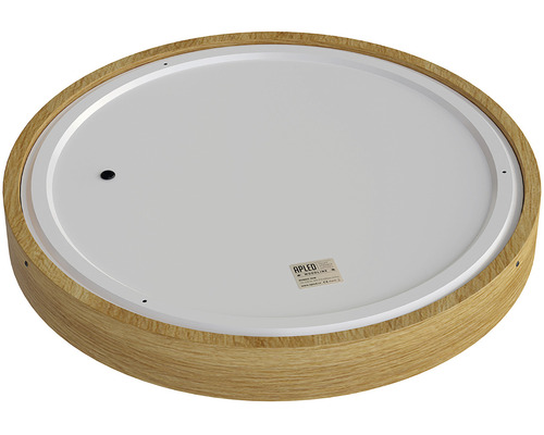 Stropní svítidlo APLEDO s dřevěným rámem