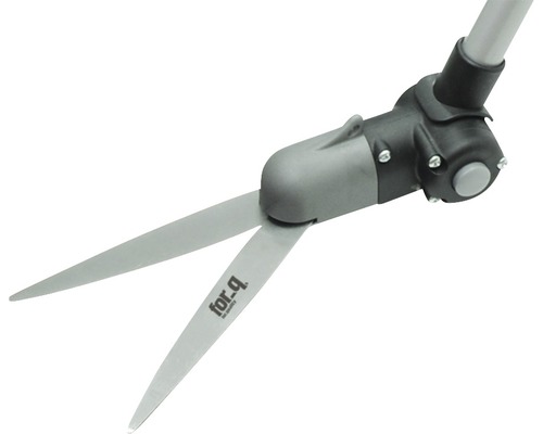 Nůžky na trávník s násadou a logem for_q