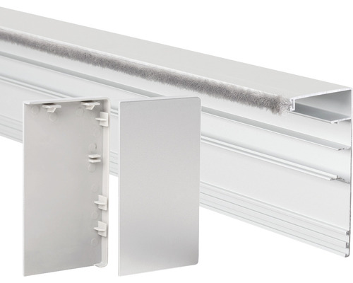 Kartáčový těsnicí profil s koncovkami