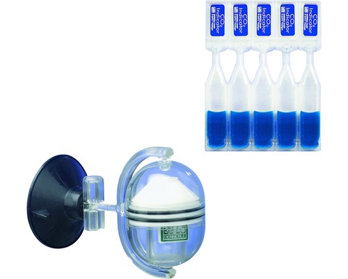 Dennerle CO2 dlouhodobý test Correct s testovací kapalinou pro akvária