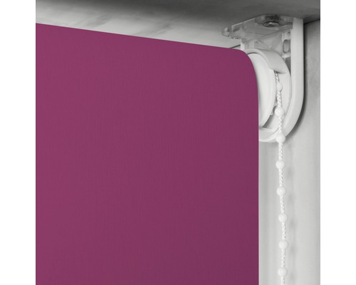 Fialová boční roleta s řetízkovým ovládáním