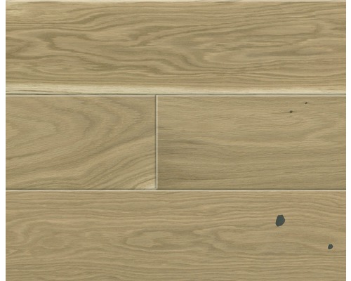 Detail světlé dubové parketové podlahy