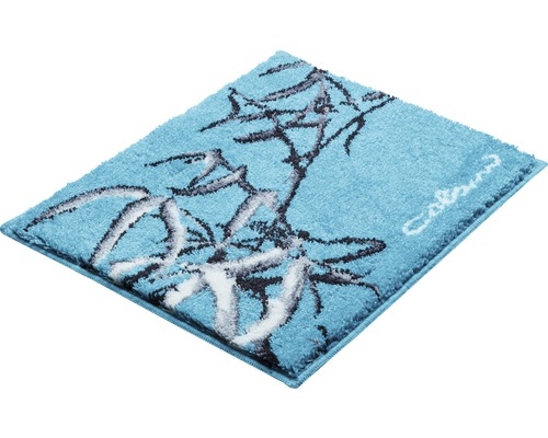 Obdélníkový koberec s rostlinným vzorem